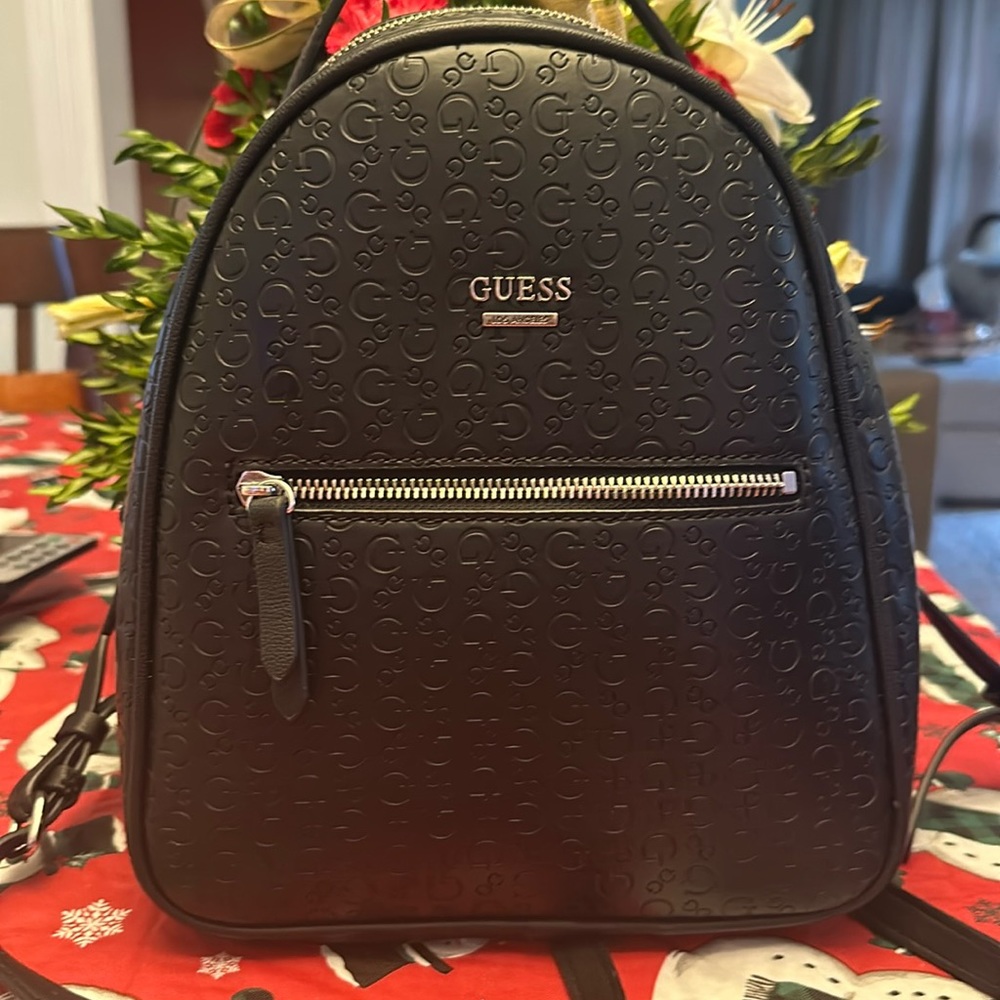 Guess Mini Backpack Black
